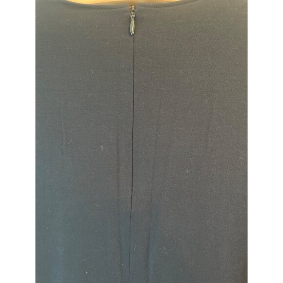 Akris Punto Navy Beaded Long Sleeve Top Womens - Picture 7 of 10